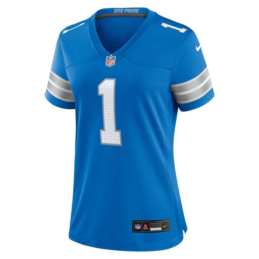 NFL Detroit Lions Number 1 Mom  Game Jersey