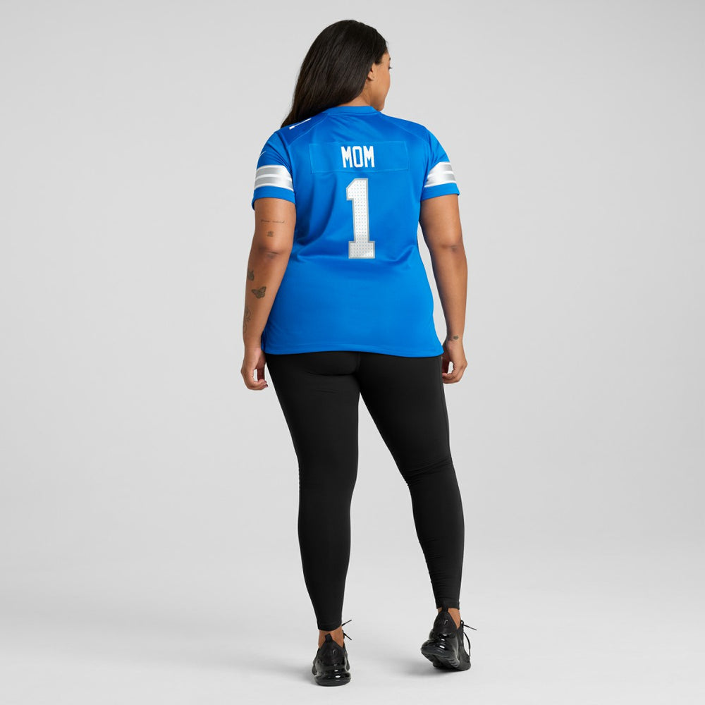 NFL Detroit Lions Number 1 Mom  Game Jersey