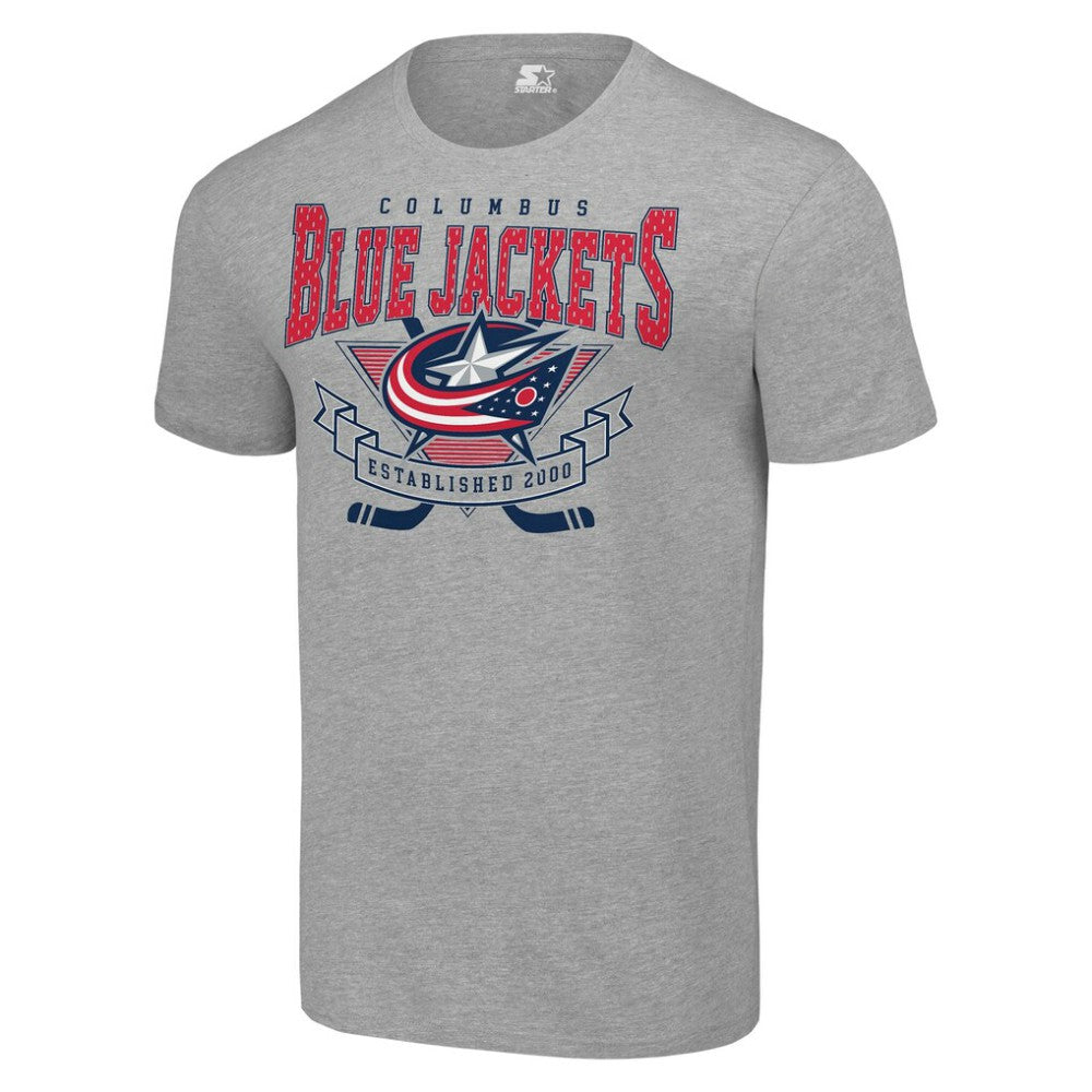 Columbus Blue Jackets Starter Team Logo Graphic T-Shirt