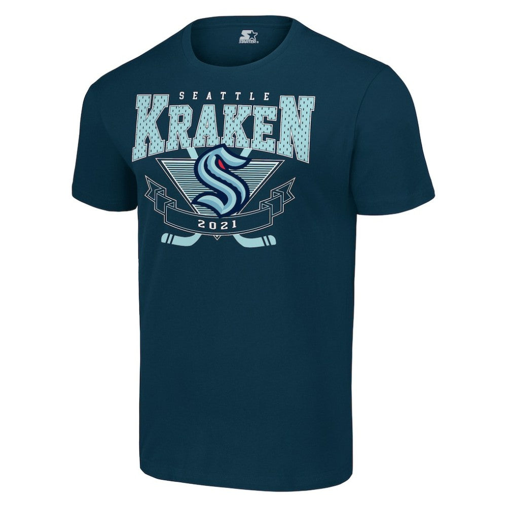 Seattle Kraken Starter Team Logo Graphic T-Shirt