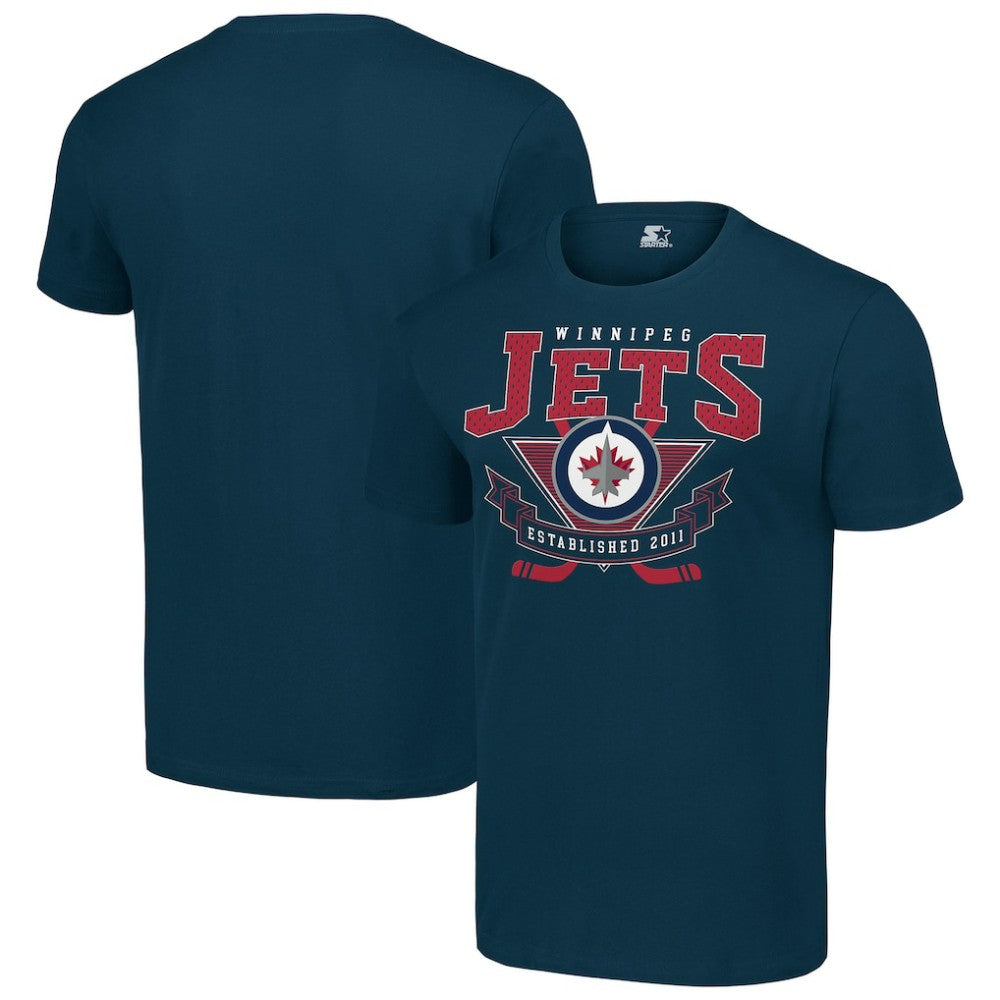 Winnipeg Jets Starter Team Logo Graphic T-Shirt