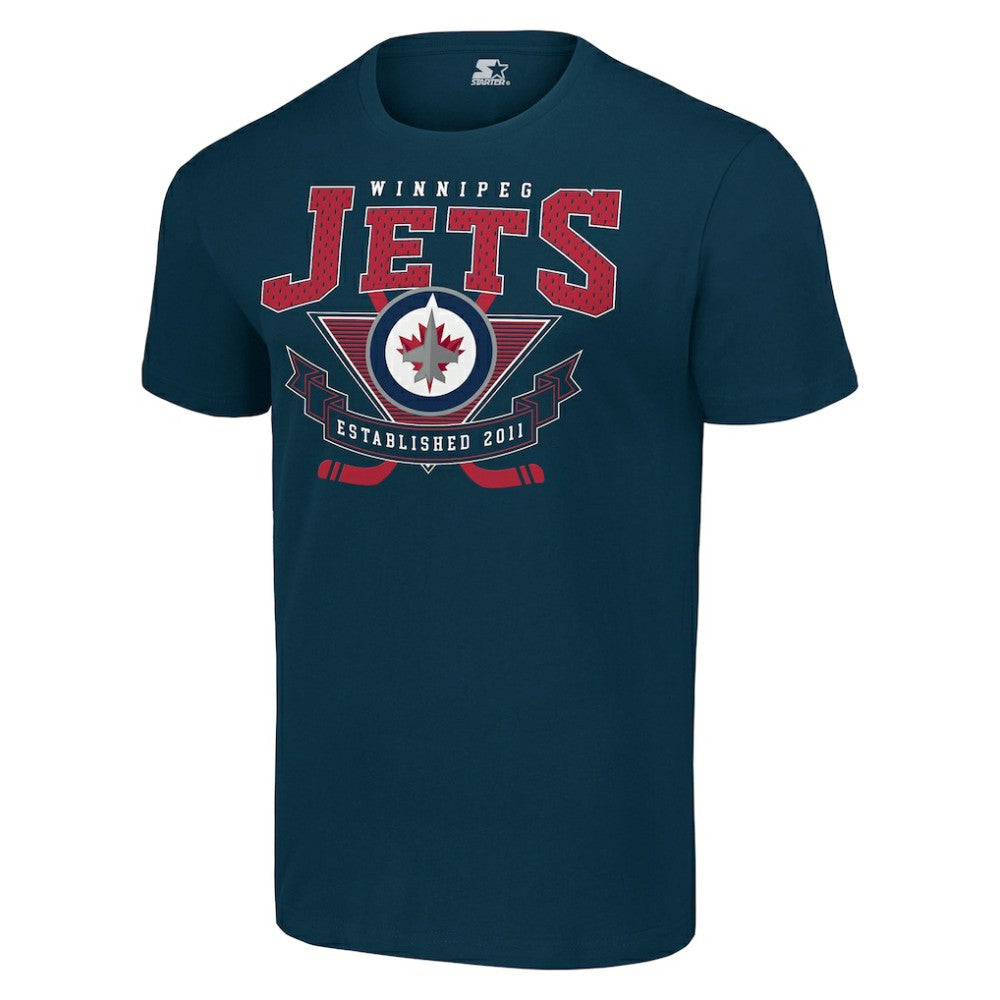 Winnipeg Jets Starter Team Logo Graphic T-Shirt
