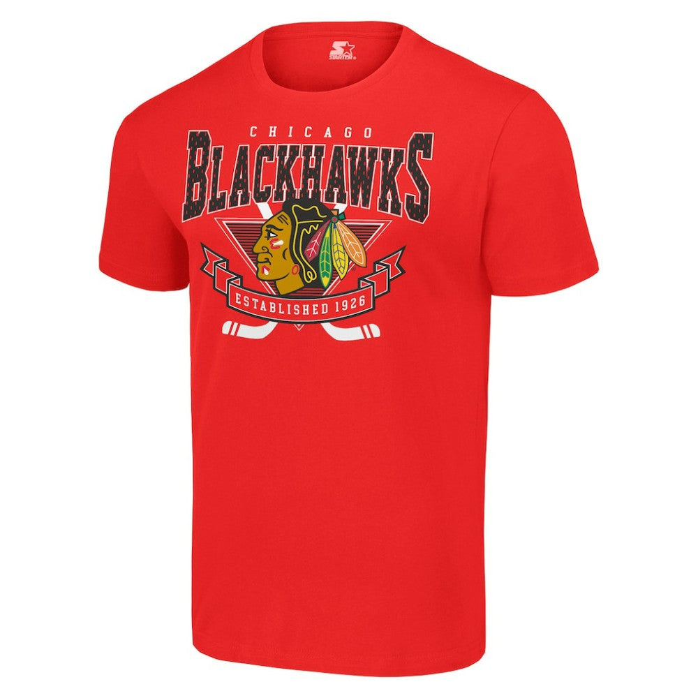 Chicago Blackhawks Starter Team Logo Graphic T-Shirt