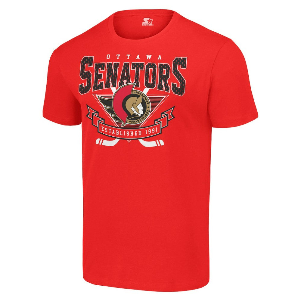 Ottawa Senators Starter Team Logo Graphic T-Shirt