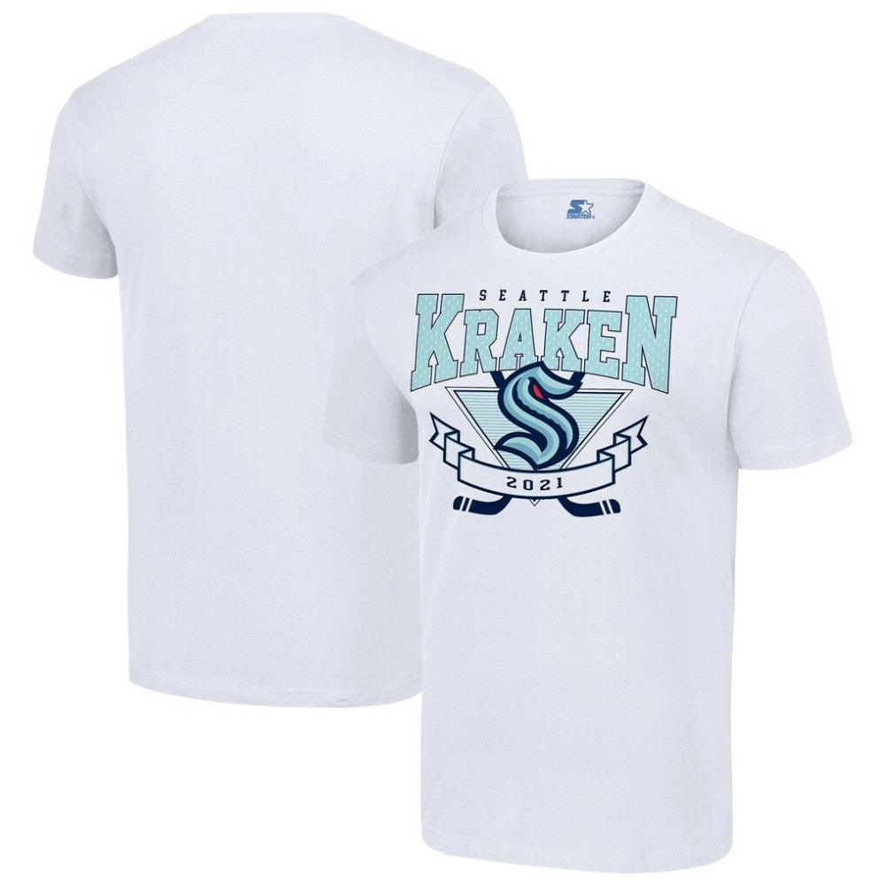 Seattle Kraken Starter Team Logo Graphic T-Shirt