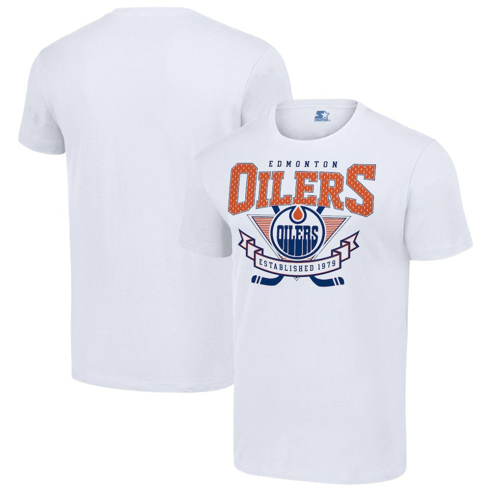 Edmonton Oilers Starter Team Logo Graphic T-Shirt