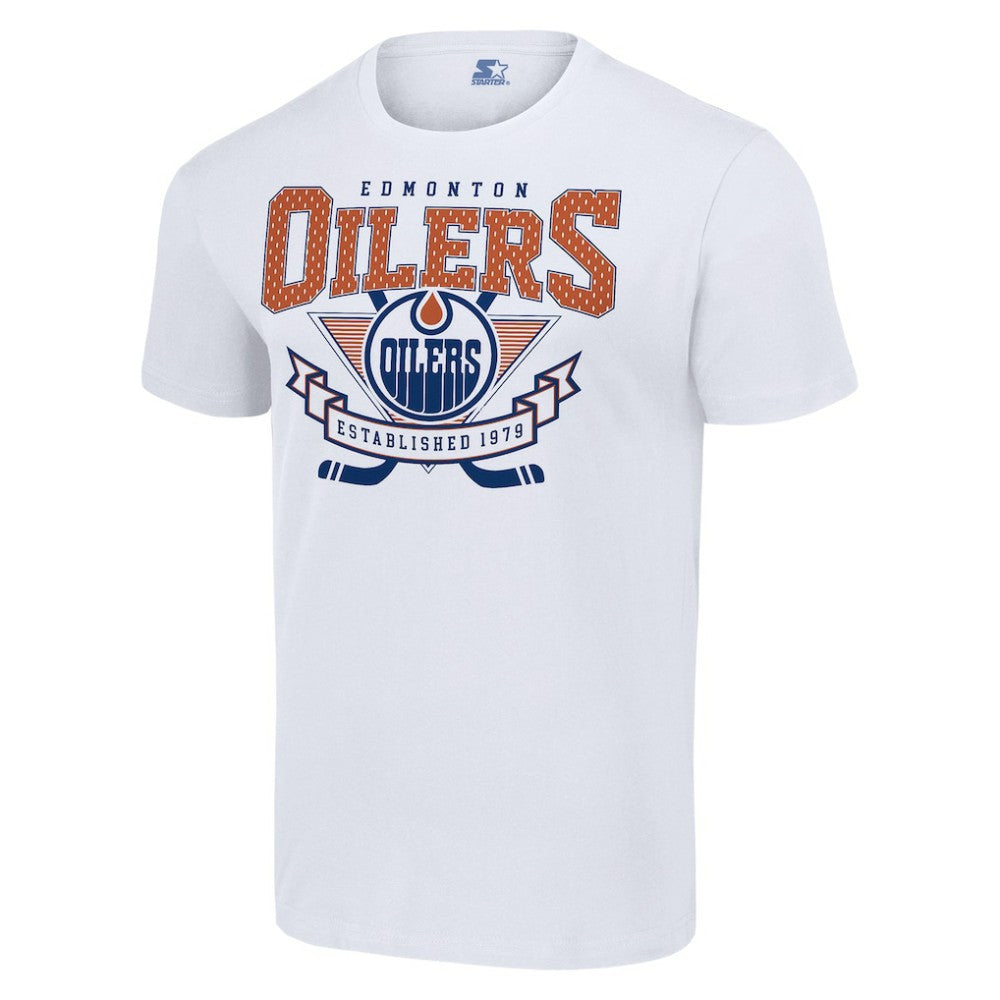 Edmonton Oilers Starter Team Logo Graphic T-Shirt