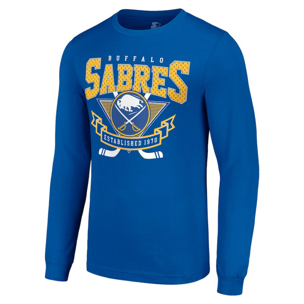 Buffalo Sabres Starter Team Logo Graphic Long Sleeve T-Shirt