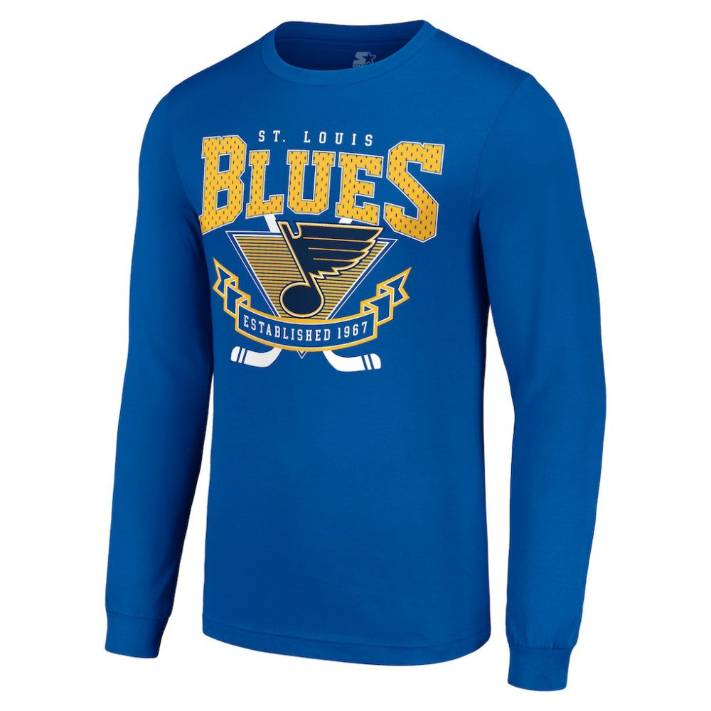 St. Louis Blues Starter Team Logo Graphic Long Sleeve T-Shirt