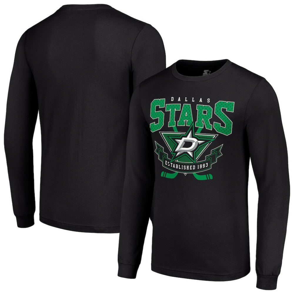 Dallas Stars Starter Team Logo Graphic Long Sleeve T-Shirt