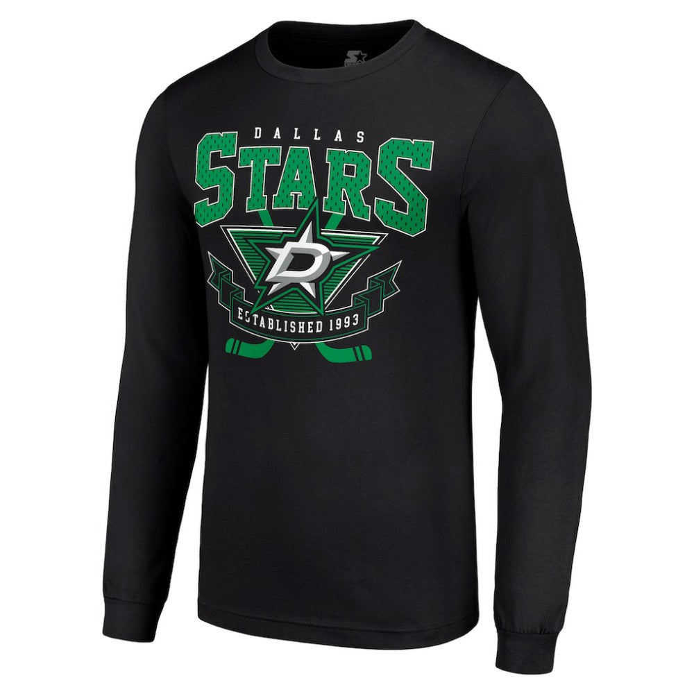 Dallas Stars Starter Team Logo Graphic Long Sleeve T-Shirt