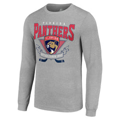 Florida Panthers Starter '80s Inspired Team Logo Long Sleeve T-Shirt