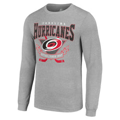 Carolina Hurricanes Starter '80s Inspired Team Logo Long Sleeve T-Shirt