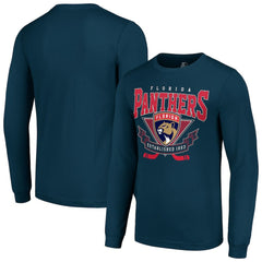 Florida Panthers Starter Team Logo Graphic Long Sleeve T-Shirt