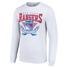 New York Rangers Starter Team Logo Graphic Long Sleeve T-Shirt
