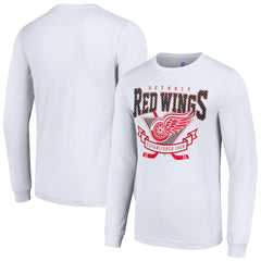 Detroit Red Wings Starter Team Logo Graphic Long Sleeve T-Shirt