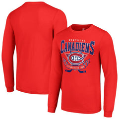Montreal Canadiens Starter Team Logo Graphic Long Sleeve T-Shirt
