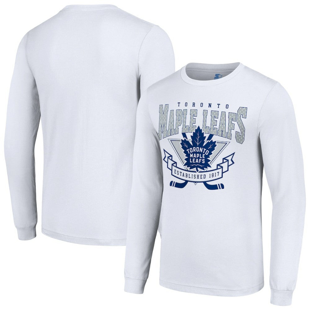 Toronto Maple Leafs Starter Team Logo Graphic Long Sleeve T-Shirt