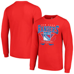New York Rangers Starter Team Logo Graphic Long Sleeve T-Shirt