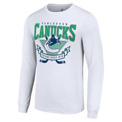 Vancouver Canucks Starter Team Logo Graphic Long Sleeve T-Shirt