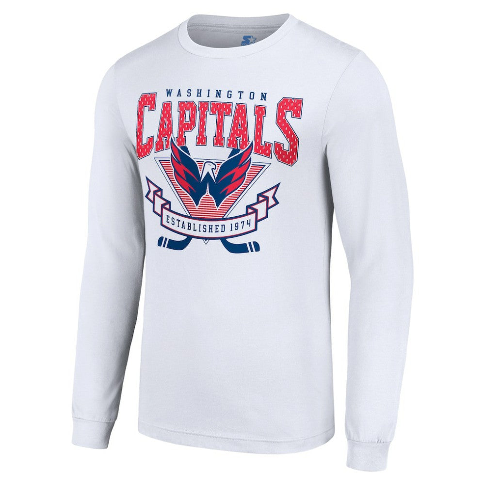 Washington Capitals Starter Team Logo Graphic Long Sleeve T-Shirt