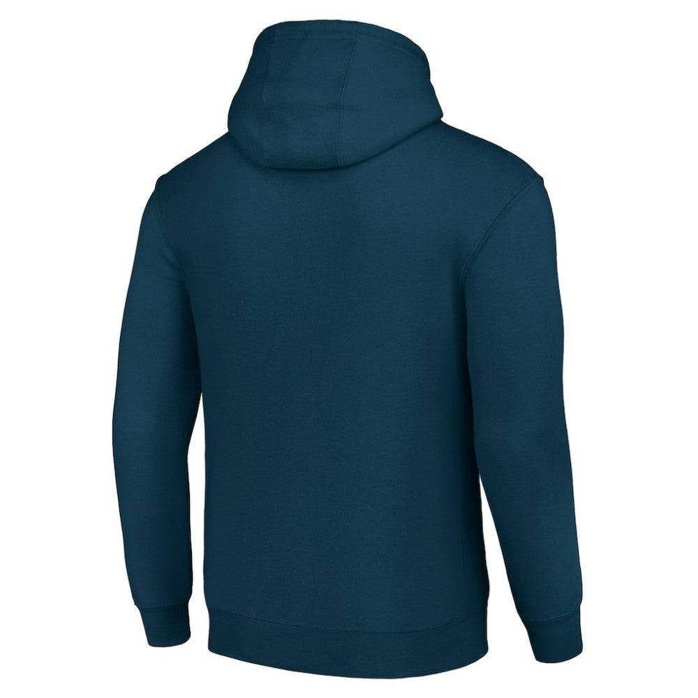 Columbus Blue Jackets Starter Team Logo Graphic Fleece Tri-Blend Pullover Hoodie