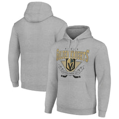 Vegas Golden Knights Starter Team Logo Graphic Fleece Tri-Blend Pullover Hoodie