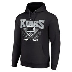 Los Angeles Kings Starter Team Logo Graphic Fleece Tri-Blend Pullover Hoodie
