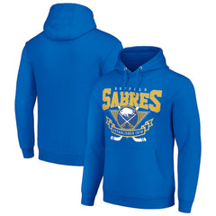 Buffalo Sabres Starter Team Logo Graphic Fleece Tri-Blend Pullover Hoodie