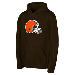 NFL Cleveland Browns Youth Team Logo Pullover Hoodie