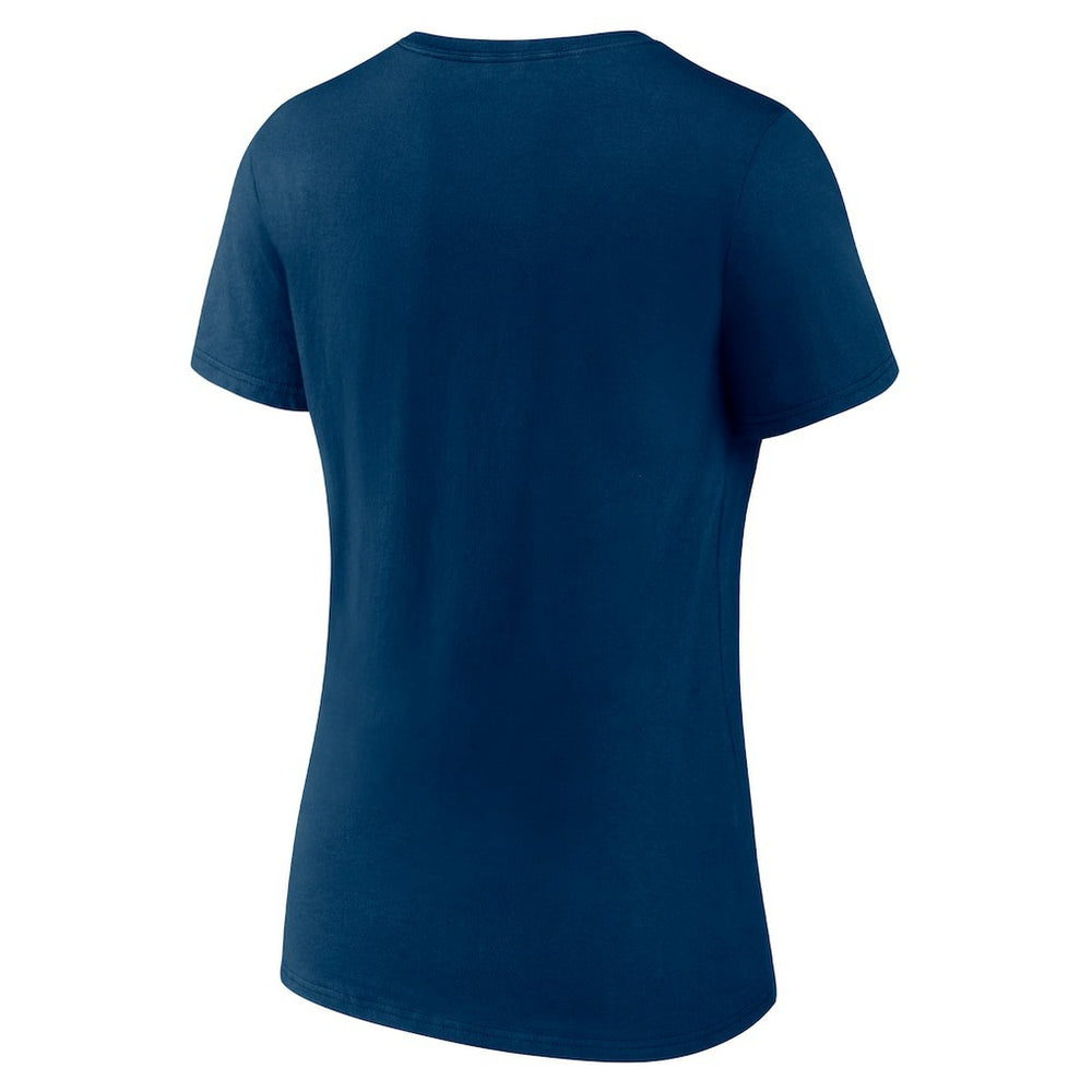 NFL Houston Texans Women's Secondary Logo V-Neck T-Shirt