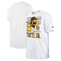 Fernando Tatis Jr. San Diego Padres Caricature T-Shirt - White | New Era