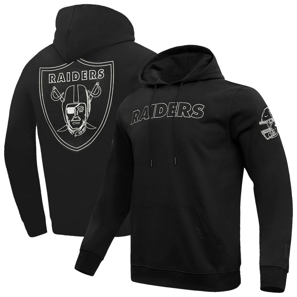 NFL Las Vegas Raiders Pro Standard Classic Chenille Pullover Hoodie