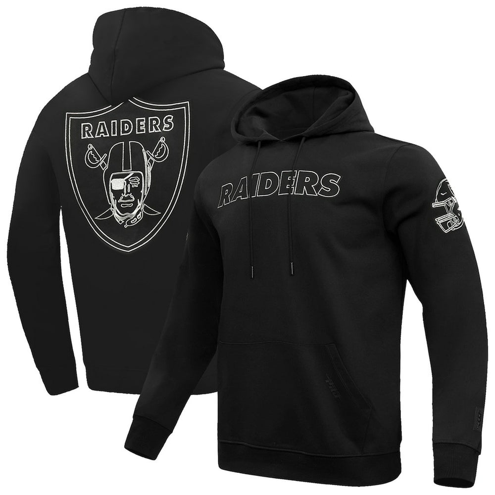 NFL Las Vegas Raiders Pro Standard Classic Chenille Pullover Hoodie
