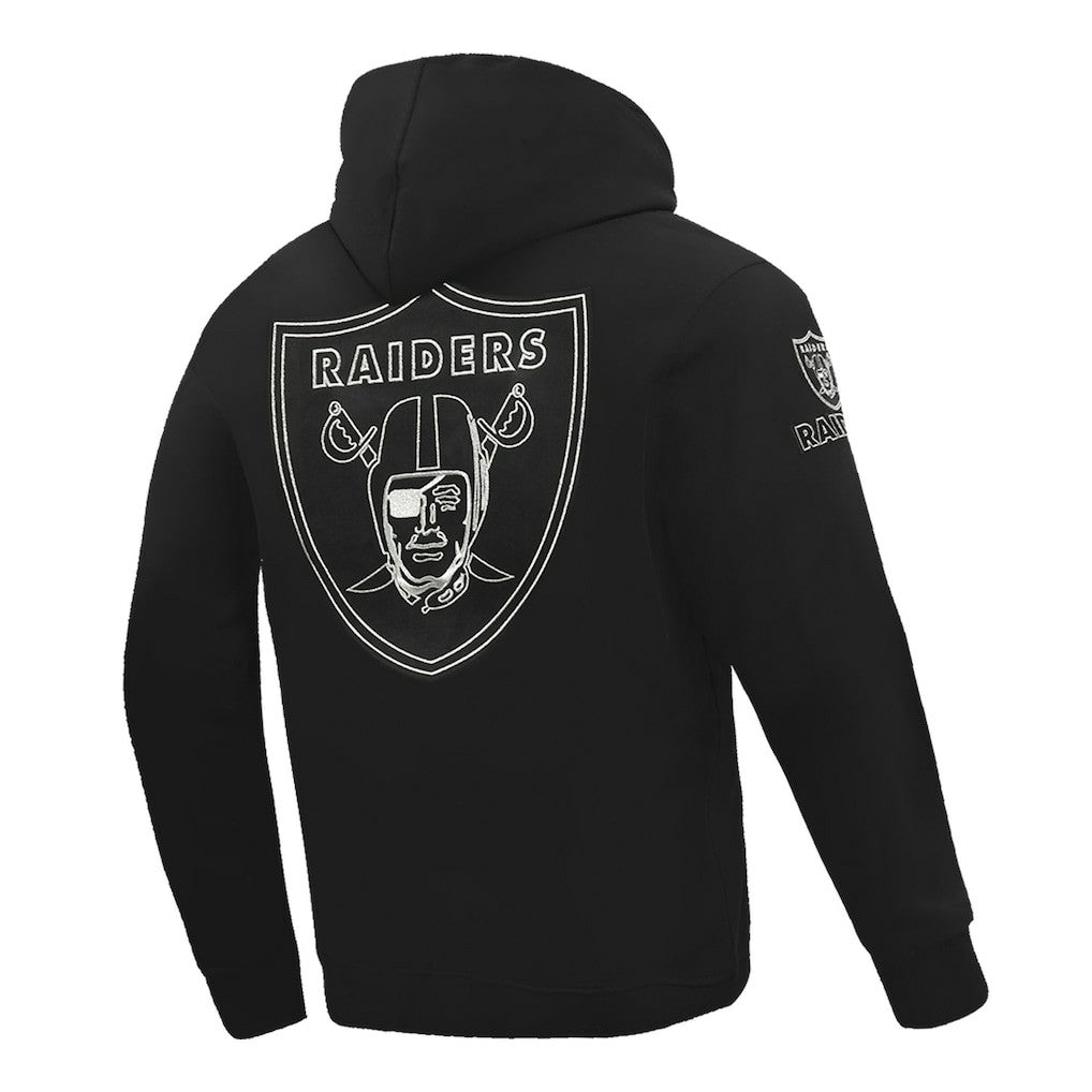 NFL Las Vegas Raiders Pro Standard Classic Chenille Pullover Hoodie