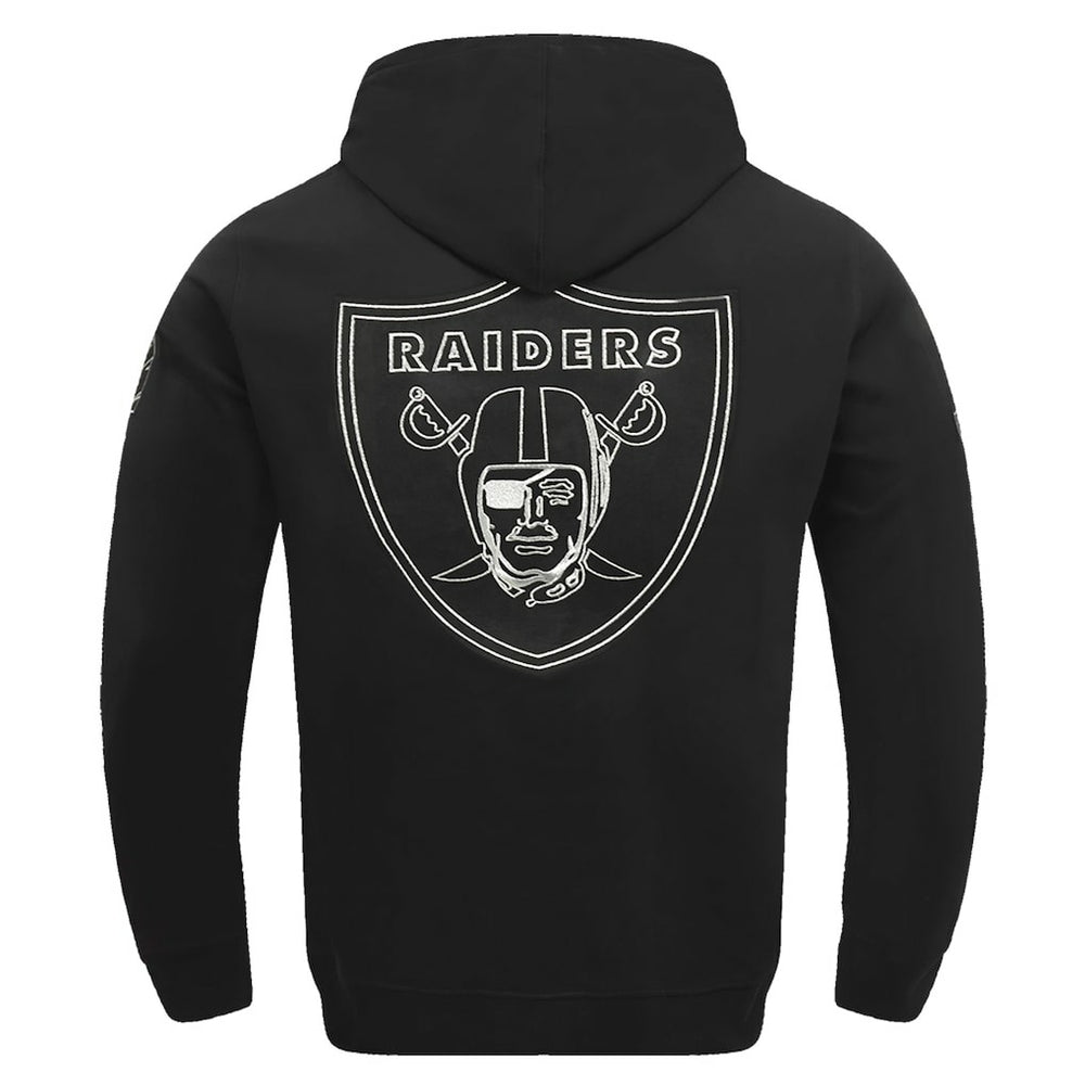 NFL Las Vegas Raiders Pro Standard Classic Chenille Pullover Hoodie