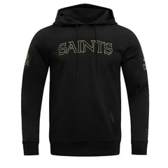 NFL New Orleans Saints Pro Standard Classic Chenille Pullover Hoodie