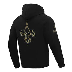 NFL New Orleans Saints Pro Standard Classic Chenille Pullover Hoodie
