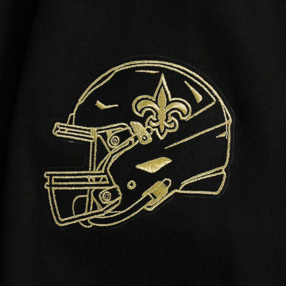 NFL New Orleans Saints Pro Standard Classic Chenille Pullover Hoodie