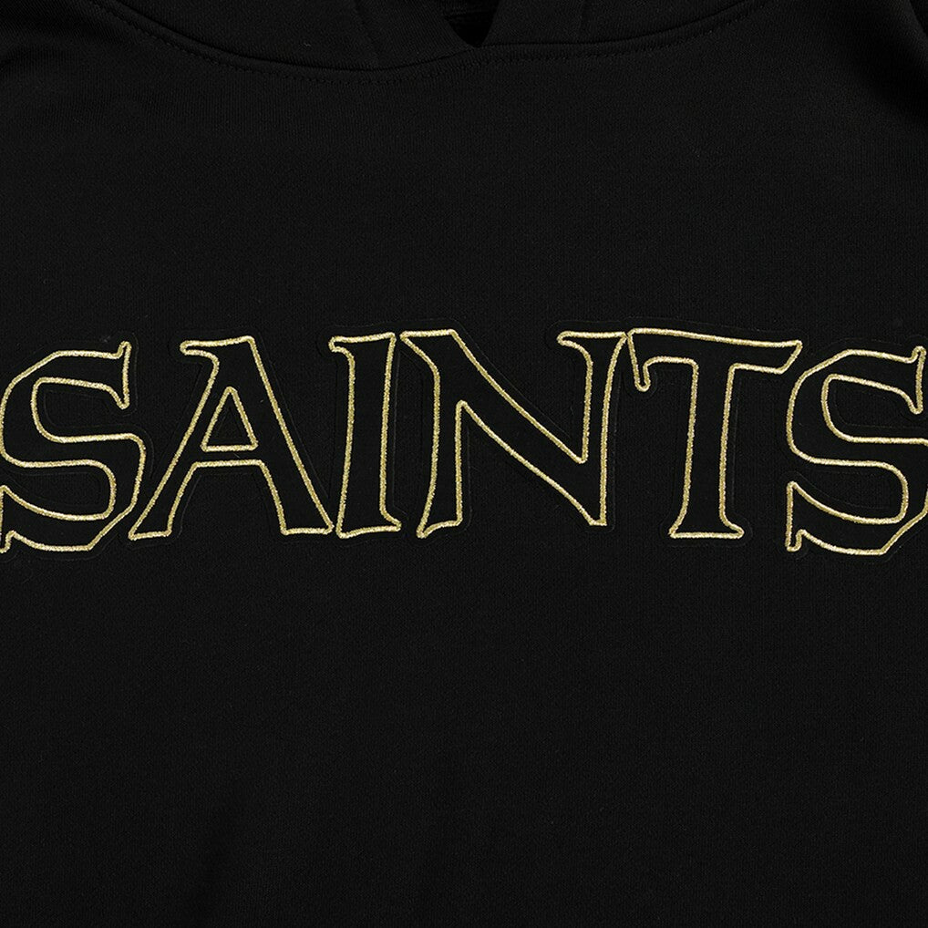 NFL New Orleans Saints Pro Standard Classic Chenille Pullover Hoodie