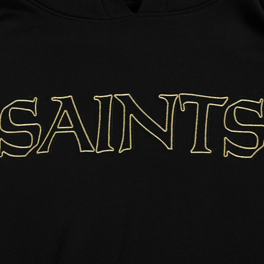 NFL New Orleans Saints Pro Standard Classic Chenille Pullover Hoodie
