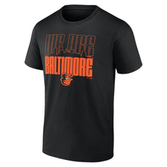 Baltimore Orioles We Are Baltimore T-Shirt - Black