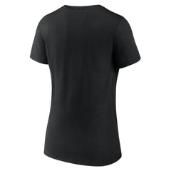 Miami Marlins Women's Our Town V-Neck T-Shirt - Black