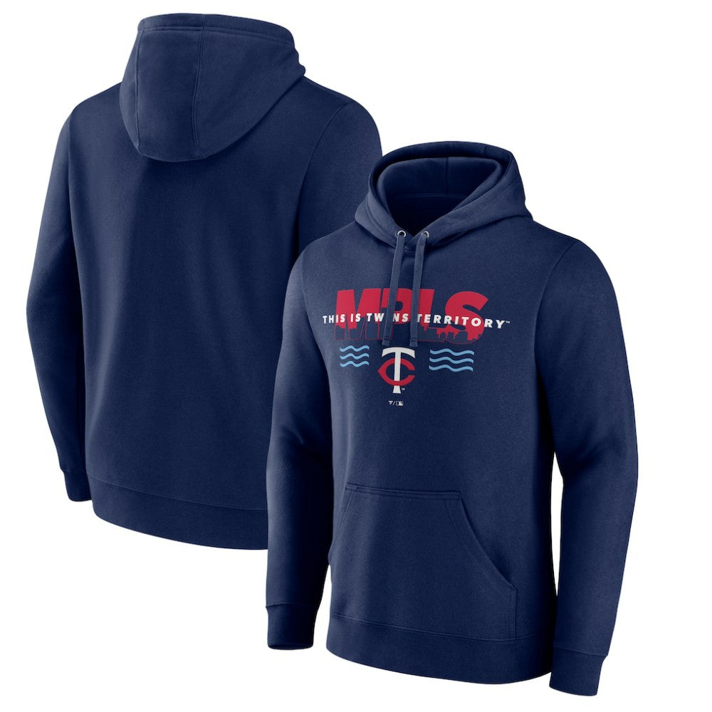 Minnesota Twins Territory Pullover Hoodie - Navy