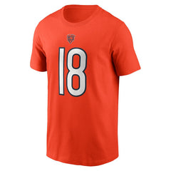NFL Chicago Bears Caleb Williams  Name & Number T-Shirt
