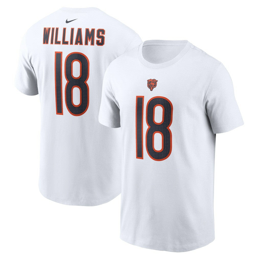 NFL Chicago Bears Caleb Williams  Name & Number T-Shirt