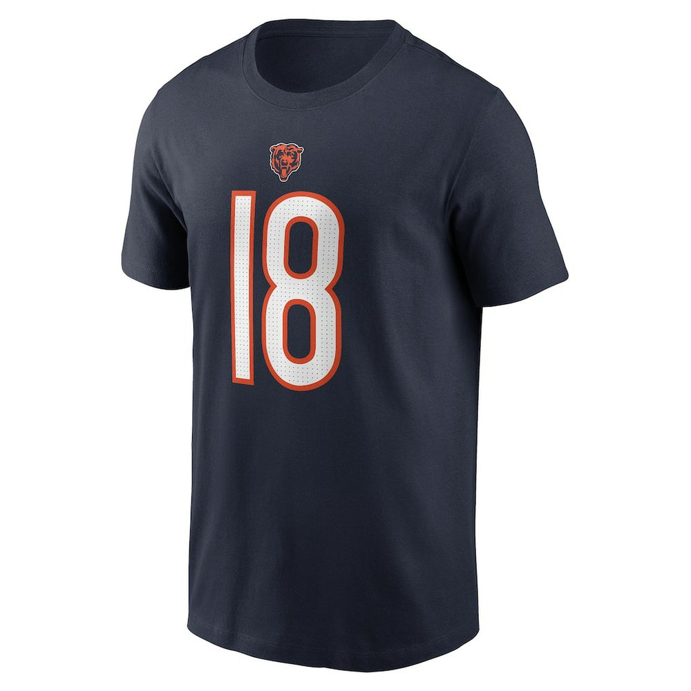 NFL Chicago Bears Caleb Williams  Youth Fuse Name & Number T-Shirt