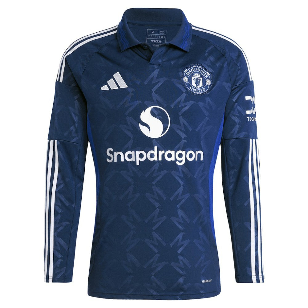 Manchester United 2024/25 Away Replica Long Sleeve Jersey / Soccer New