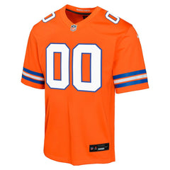 NFL Denver Broncos Youth Mile High Collection 1977 Throwback Custom Game Jersey