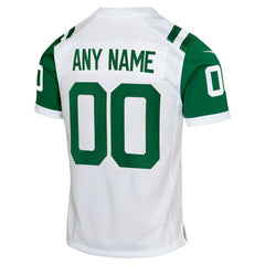 NFL New York Jets Youth Classic Alternate Custom Replica Jersey